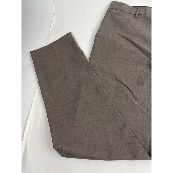 Banana Republic Mens Non-Iron Stretch Brown Straight Leg Dress Pants 33x34 New - Picture 3 of 12